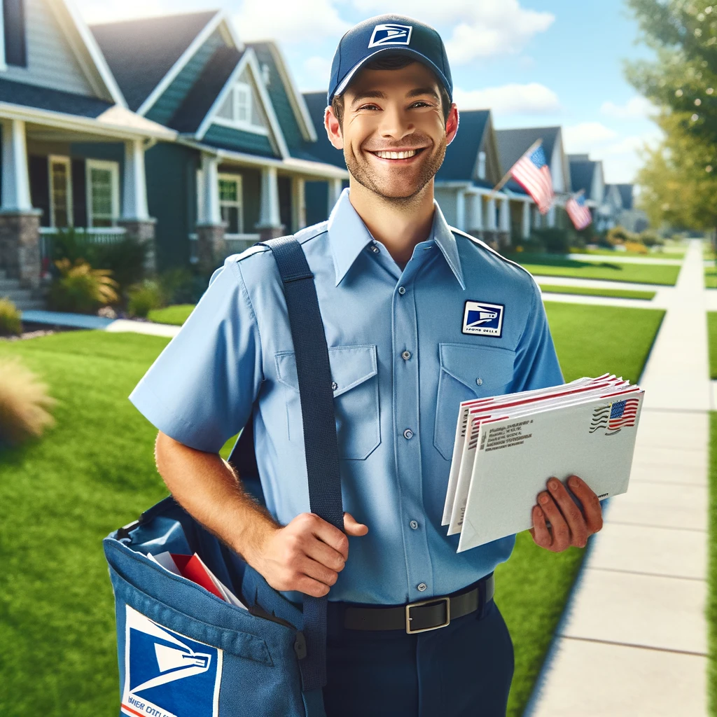 USPS Mail Carrier making an Hour